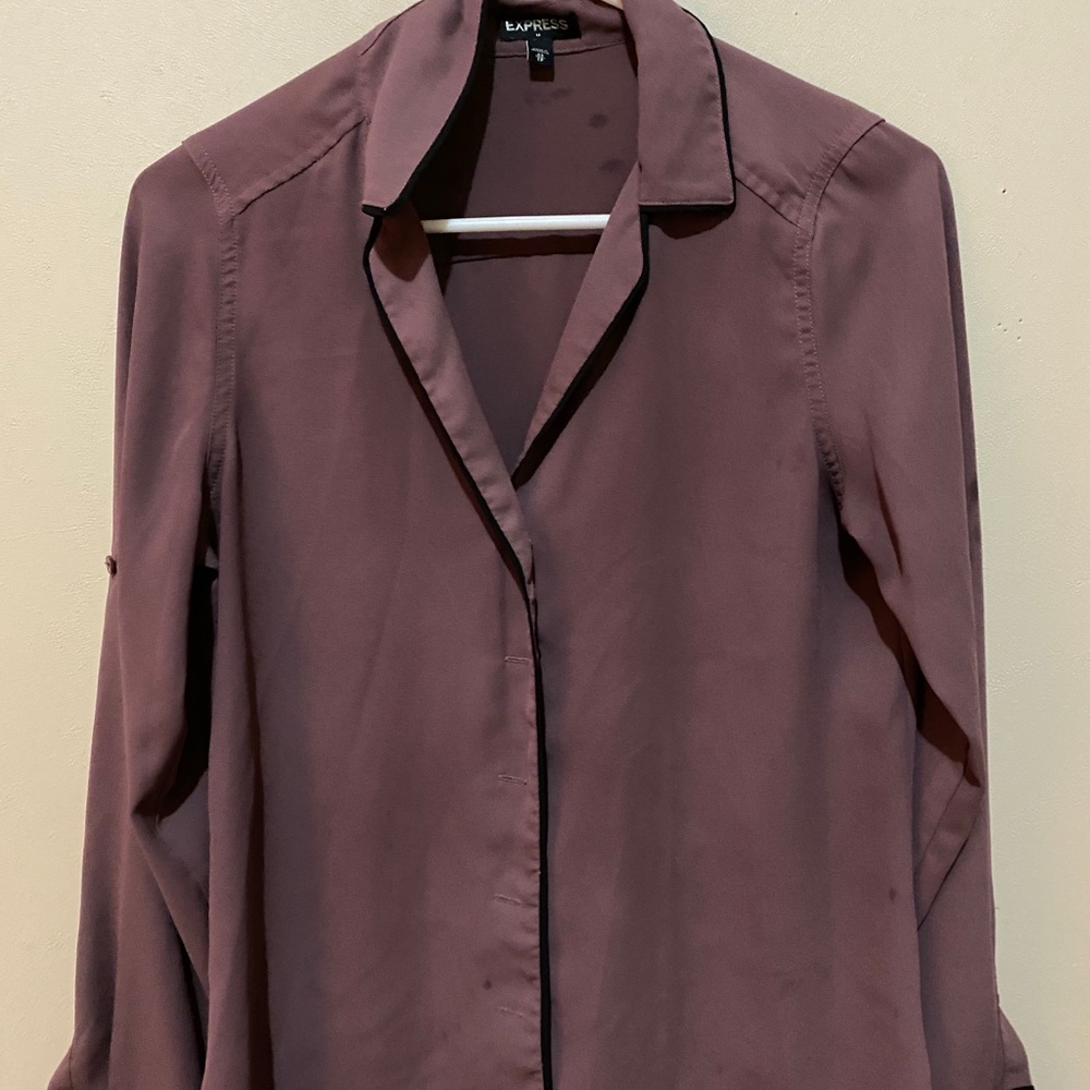 Express button up blouse